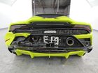 2022 Lamborghini Huracan Evo Green vin: ZHWUT5ZF2NLA19727 Damage: Rear Bumper Reinforcement, Broken, Replacement Required