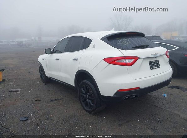 ZN661XUAXHX213980 2017 MASERATI LEVANTE White Trasero izquierdo