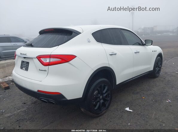 ZN661XUAXHX213980 2017 MASERATI LEVANTE White Trasero derecho