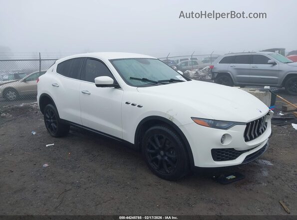 ZN661XUAXHX213980 2017 MASERATI LEVANTE White Delantero derecho