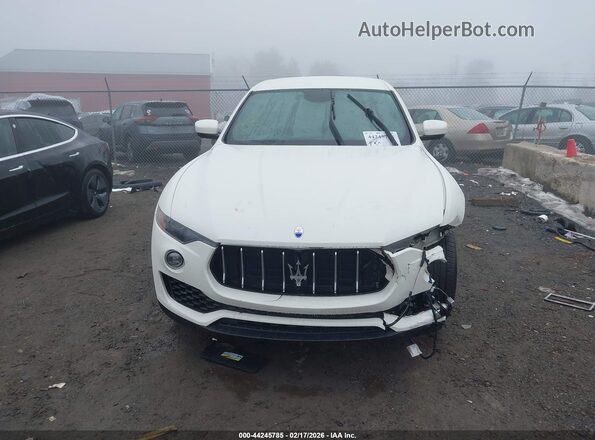 ZN661XUAXHX213980 2017 MASERATI LEVANTE White Vista del cuadro de instrumentos