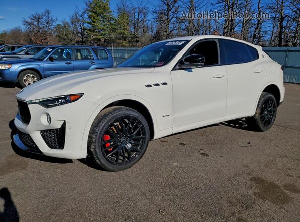 ZN661XUS2MX372947 2021 MASERATI LEVANTE Белый Передняя левая четверть