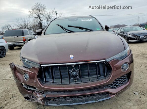 ZN661XUS6HX234320 2017 MASERATI LEVANTE Коричневый Вид спереди