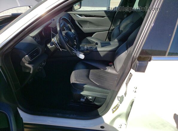 ZN661YUAXMX378525 2021 MASERATI LEVANTE Белый Вид салона спереди