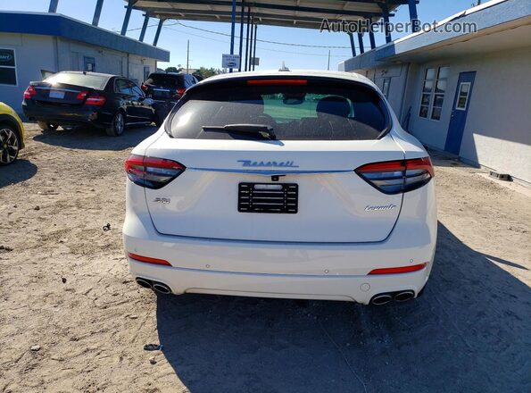 ZN661YUAXMX378525 2021 MASERATI LEVANTE Белый Вид сзади