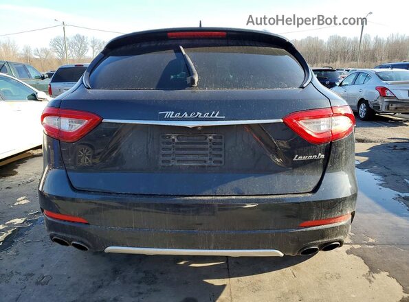 ZN661YUL7HX212034 2017 MASERATI LEVANTE Black Հետևի տեսք