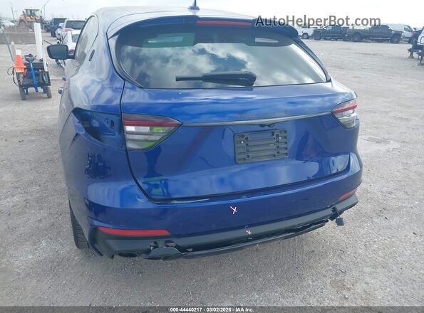 ZN661YUSXMX363676 2021 MASERATI LEVANTE Blue Widok z przodu