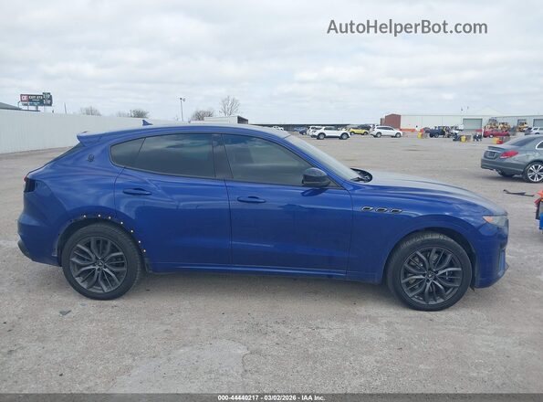 ZN661YUSXMX363676 2021 MASERATI LEVANTE Blue Widok wnętrza z tyłu
