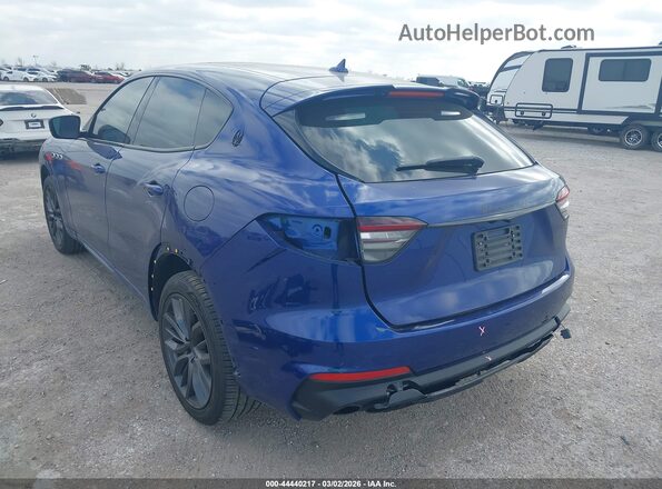 ZN661YUSXMX363676 2021 MASERATI LEVANTE Blue Tył lewy