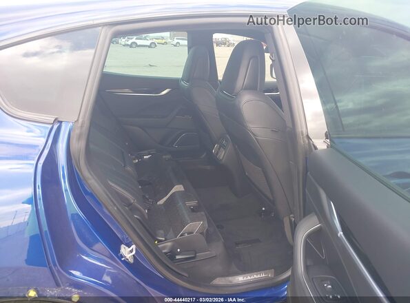 ZN661YUSXMX363676 2021 MASERATI LEVANTE Blue Widok naklejki z numerem VIN