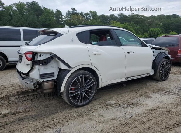 ZN661ZUA7KX323145 2019 MASERATI LEVANTE Белый Задняя правая четверть