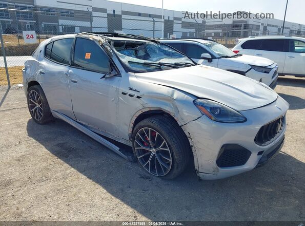 ZN682AVM4P7433772 2023 MASERATI GRECALE Light Blue Передня права чверть