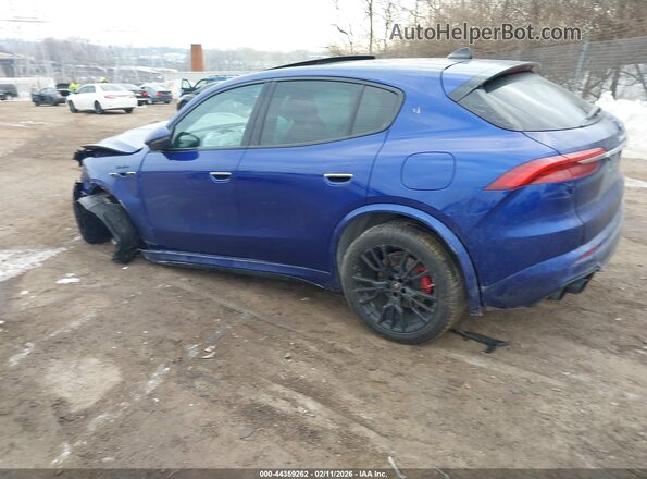 ZN6PMDBA3R7450499 2024 MASERATI GRECALE Синий Задняя левая четверть