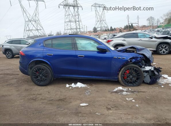 ZN6PMDBA3R7450499 2024 MASERATI GRECALE Синий Вид задней части салона