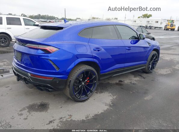 ZPBUA1ZL3KLA00926 2019 LAMBORGHINI URUS Синий Задняя правая четверть