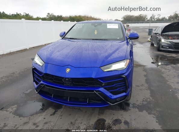 ZPBUA1ZL3KLA00926 2019 LAMBORGHINI URUS Синий Вид спереди