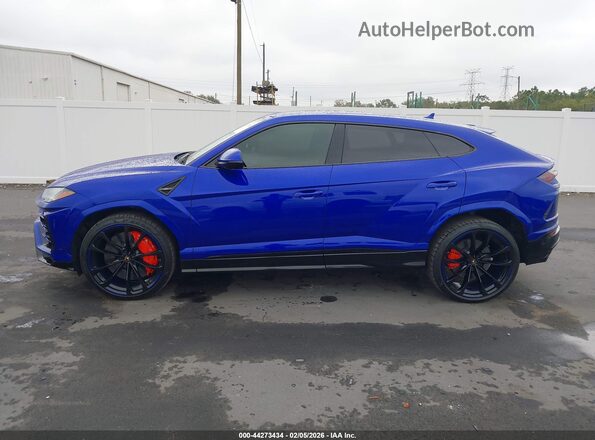 ZPBUA1ZL3KLA00926 2019 LAMBORGHINI URUS Синий Панорамный вид салона 360°