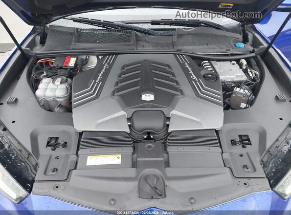ZPBUA1ZL3KLA00926 2019 LAMBORGHINI URUS Синий Вид сзади