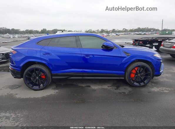 ZPBUA1ZL3KLA00926 2019 LAMBORGHINI URUS Синий Вид задней части салона