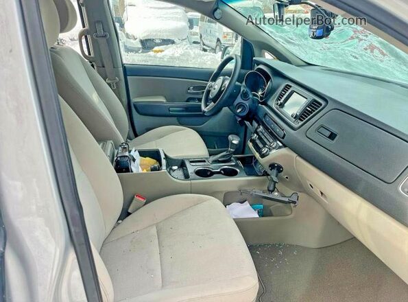 kndma5c10k6539136 2019 KIA SEDONA Серый Вид спереди