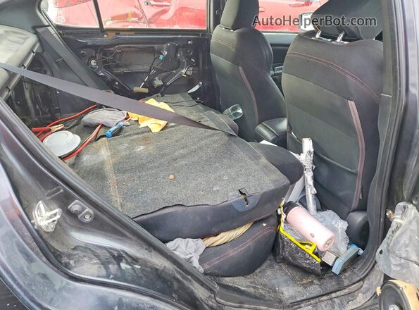 JF1VA1A62J9807795 2018 SUBARU WRX Черный Вид задней части салона