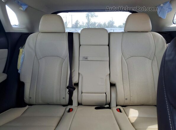 2T2ZZMCAXKC127304 2019 LEXUS RX 350 Белый Вид задней части салона