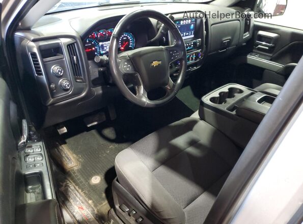 1GCVKREC4GZ243999 2016 CHEVROLET SILVERADO Серебряный Вид панели приборов