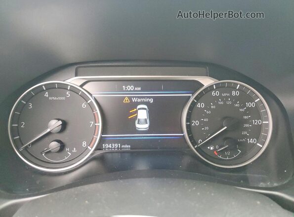 1N4BL4BV8LC198075 2020 NISSAN ALTIMA Серый Вид задних сидений