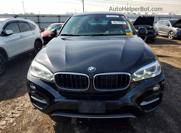 5UXKU2C51G0N80271 2016 BMW X6 Черный Вид сзади