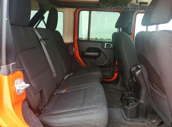 1C4HJXDN3KW526072 2019 JEEP WRANGLER Оранжевый Вид подкапотного пространства