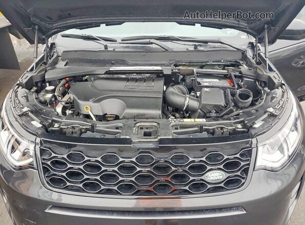 SALCL2FXXRH350876 2024 LAND ROVER DISCOVERY Gray ძრავის განყოფილების ხედი