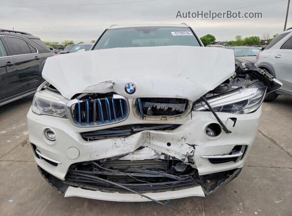 5UXKT0C38H0V97270 2017 BMW X5 Белый Вид сзади