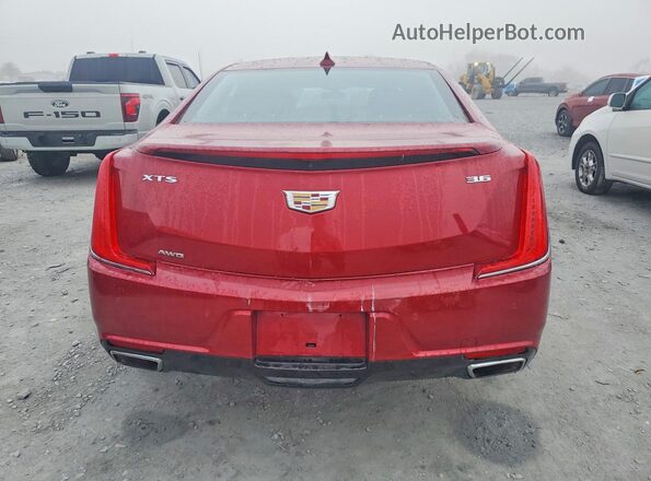 2G61N5S31K9102428 2019 CADILLAC XTS Бордовый Вид салона спереди
