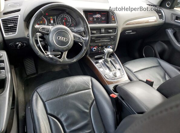 WA1D7AFP8HA008483 2017 AUDI Q5 Black Widok zestawu wskaźników
