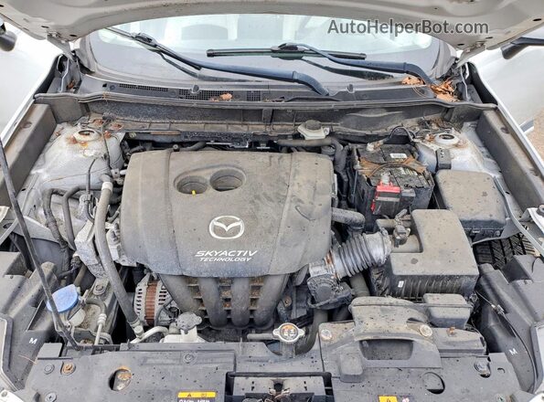 JM1DKBD74G0126953 2016 MAZDA CX-3 White Engine compartment view