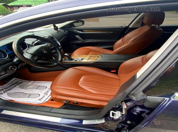 ZAM57YTL2J1270859 2018 MASERATI ALL OTHER Синий Вид сзади