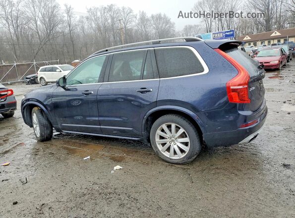 YV4A22PK0G1024978 2016 VOLVO XC90 Синий Задняя правая четверть