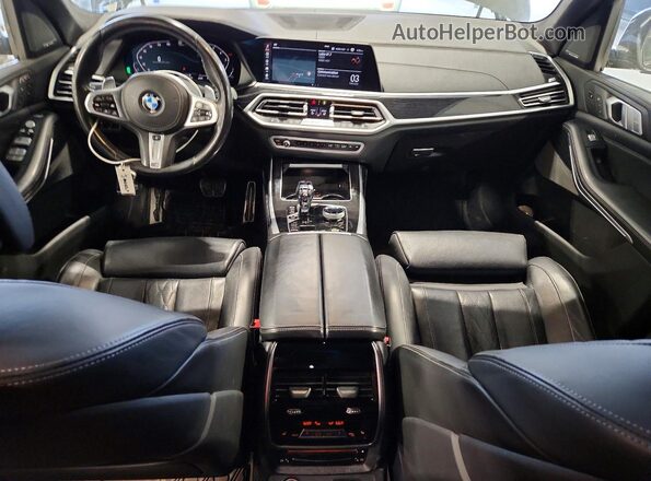 5UXCX4C51KLS37832 2019 BMW X7 Black Widok zestawu wskaźników