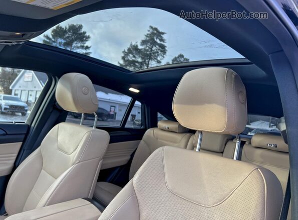 4JGED6EB1KA142762 2019 MERCEDES-BENZ GLE Черный Вид задних сидений
