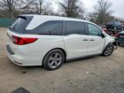 2018 Honda Odyssey Exl White vin: 5FNRL6H79JB104119