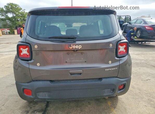 ZACNJAAB1KPK37972 2019 JEEP RENEGADE Серый Вид салона спереди