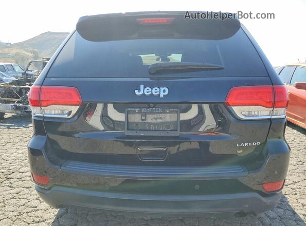 1C4RJEAG7JC451388 2018 JEEP CHEROKEE Черный Вид салона спереди