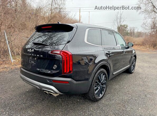 5XYP5DHC1NG217368 2022 KIA TELLURIDE Черный Вид спереди