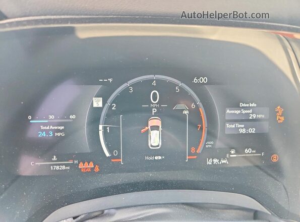 2T2BAMBA7SC056430 2025 LEXUS RX Белый Вид задних сидений