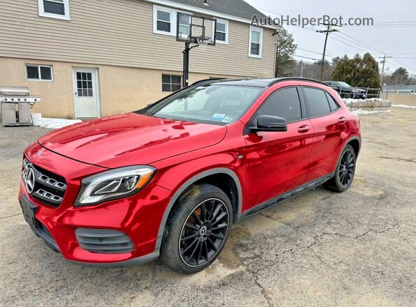 WDCTG4GB4KU018952 2019 MERCEDES-BENZ GLA Красный Задняя левая четверть