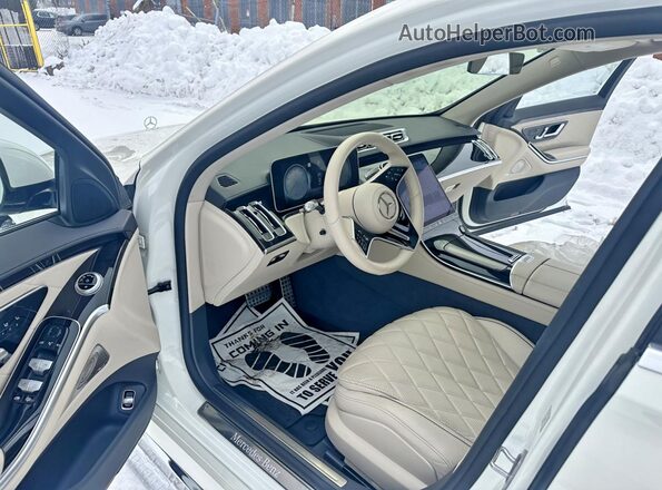 W1K6G7GBXPA177073 2023 MERCEDES-BENZ S-CLASS Белый Вид щитка приборов