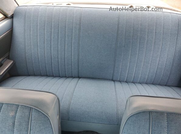 117375N160770 1965 CHEVROLET NOVA Blue უკანა სავარძლების ხედი