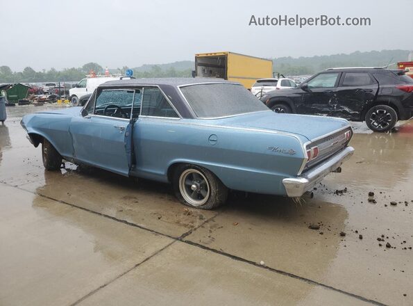 117375N160770 1965 CHEVROLET NOVA Blue უკანა მარცხენა