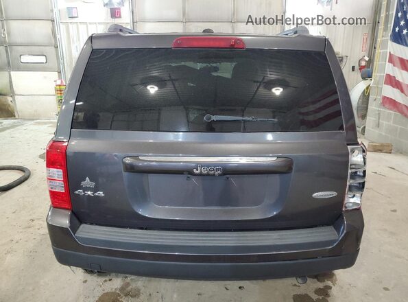1C4NJRFBXHD127343 2017 JEEP PATRIOT Угольный Вид салона спереди