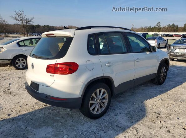 WVGAV7AX3HK054124 2017 VOLKSWAGEN TIGUAN Белый Передняя правая четверть